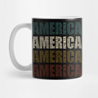 American Football Dad - Funny Sports Lovers Gift For Papa Mug